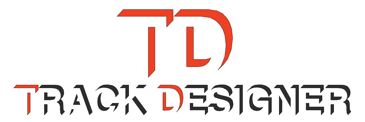 Track Designer – Design de Piste de BMX Pumptrack Logo